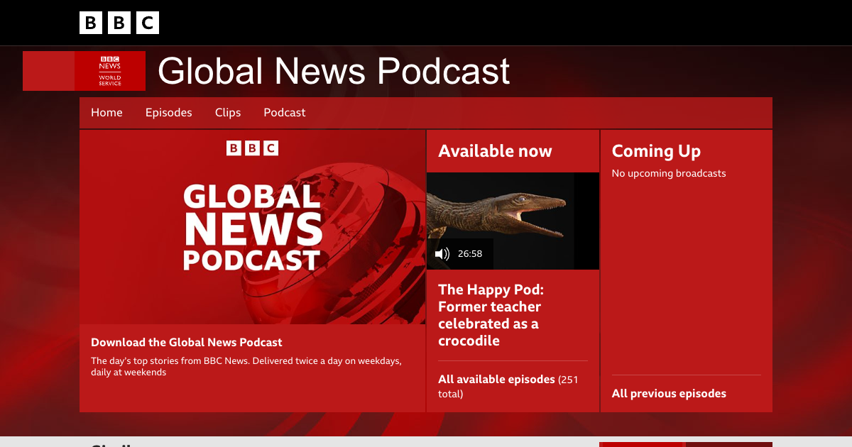 Global News Podcast