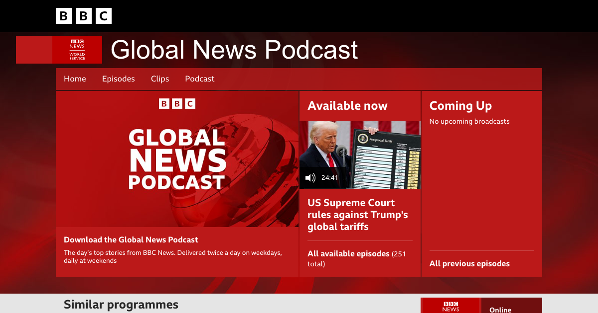 Global News Podcast