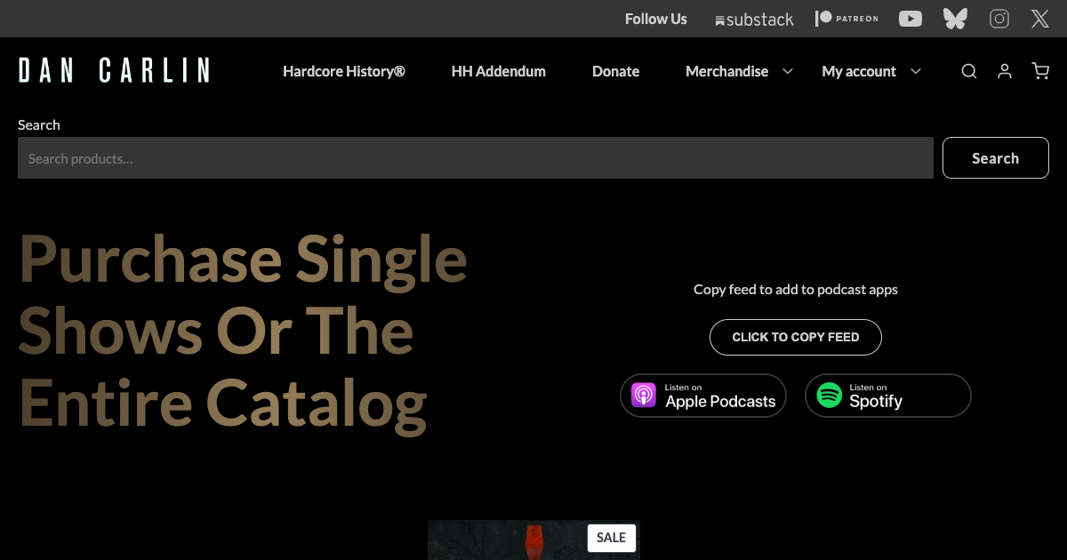 Dan Carlin's Hardcore History