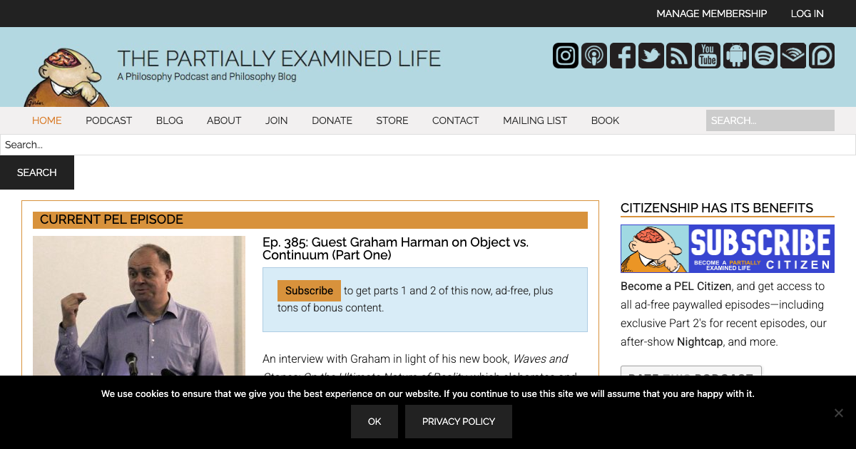 The Partially Examined Life