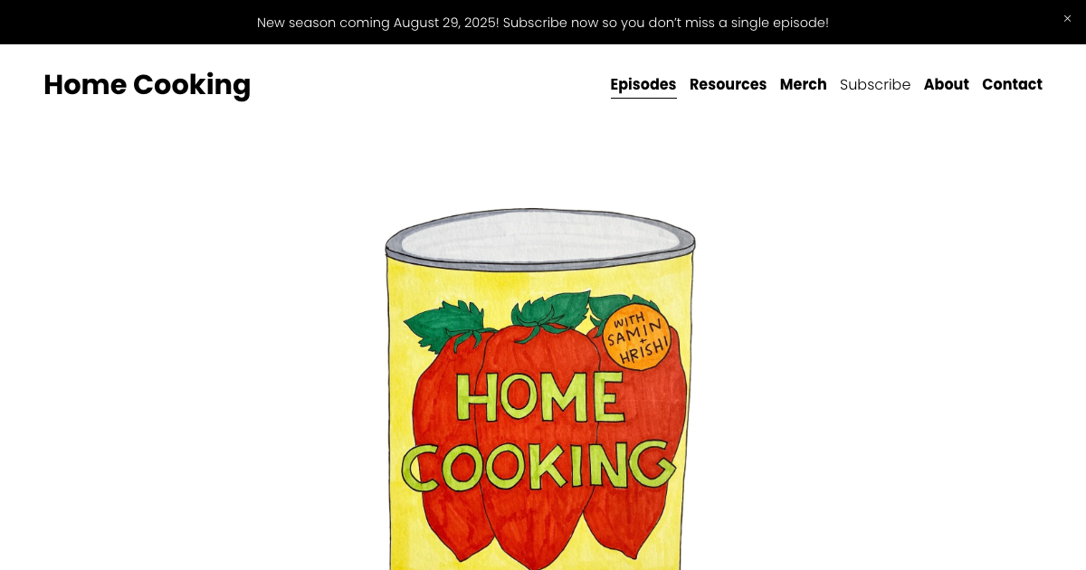 Home Cooking with Samin Nosrat