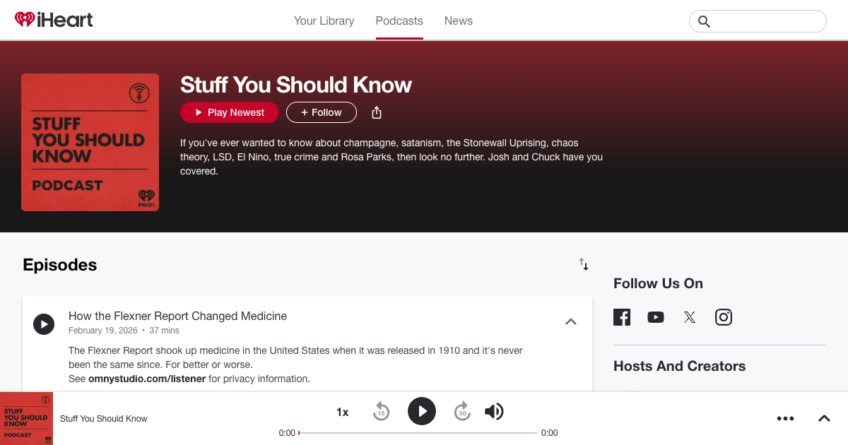 Stuff You Missed in History Class