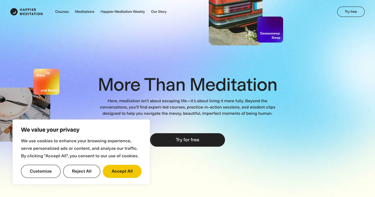 Ten Percent Happier with Dan Harris