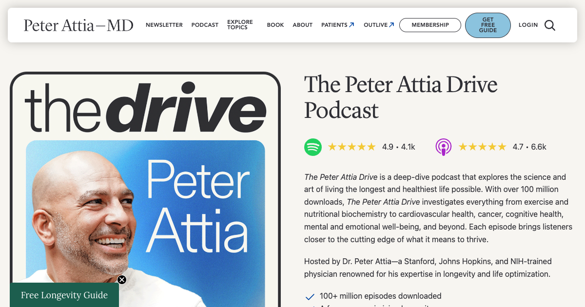 The Peter Attia Drive