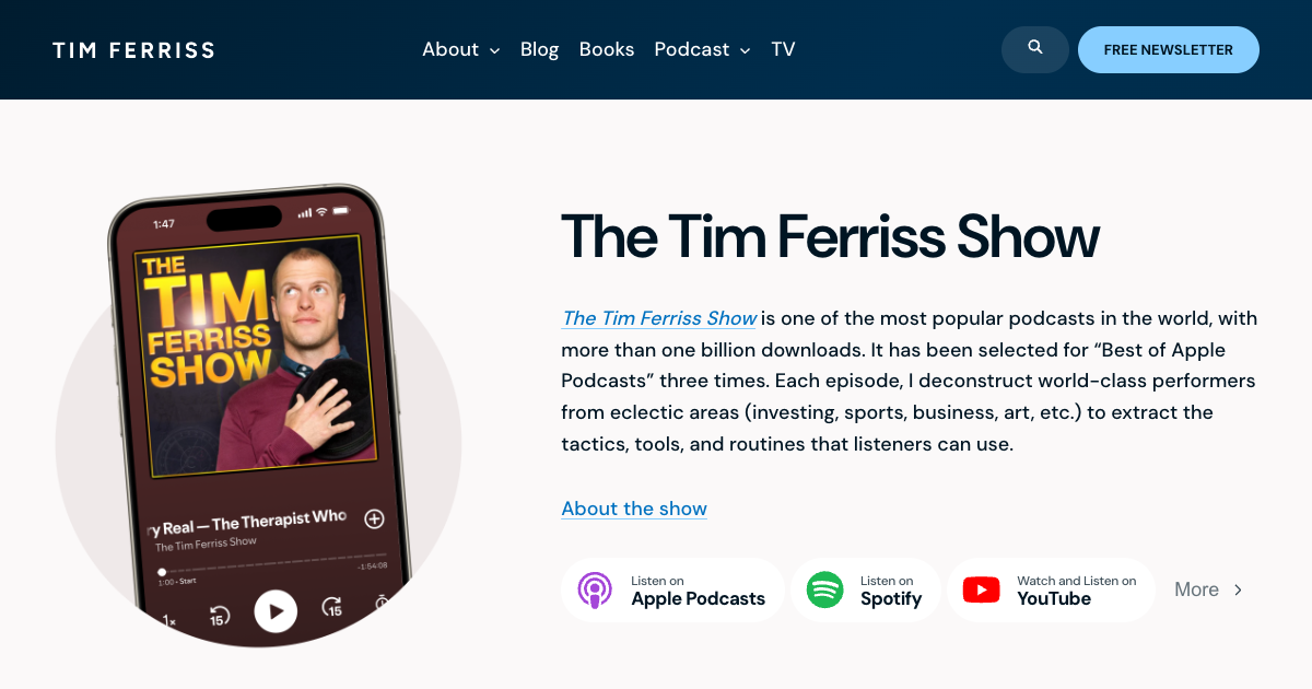 The Tim Ferriss Show