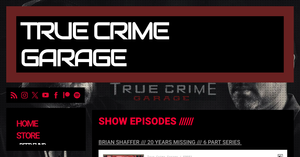 True Crime Garage