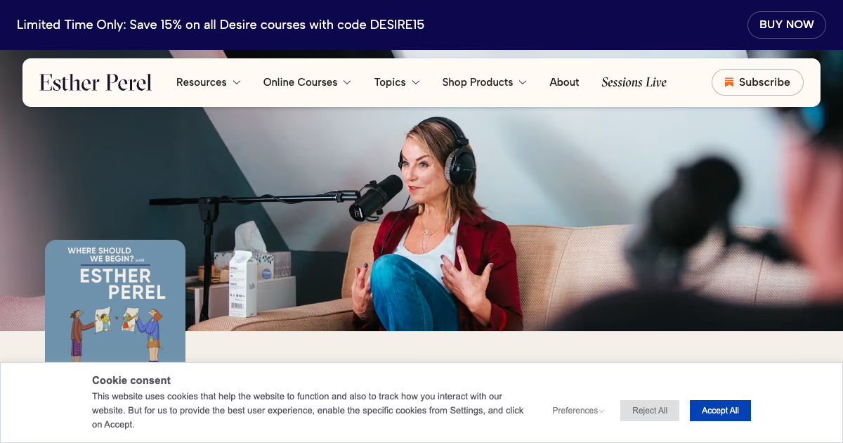 Where Should We Begin? with Esther Perel